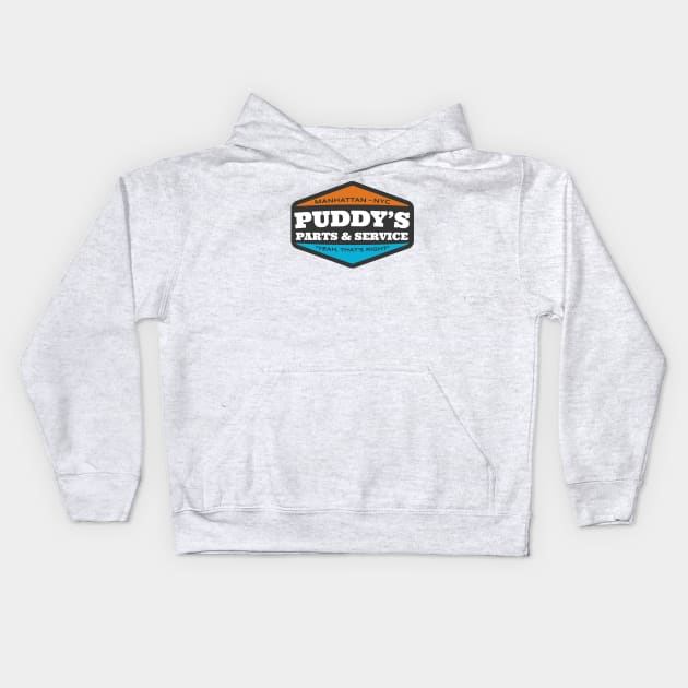 Puddy's Parts and Service Kids Hoodie by LocalZonly
